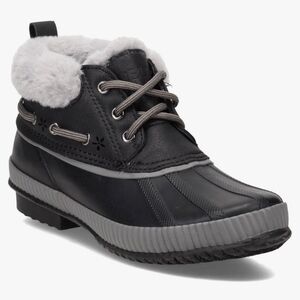 JSPORT Boots Woman's Waterproof Duck Faux-fur All-weather Shoes …
